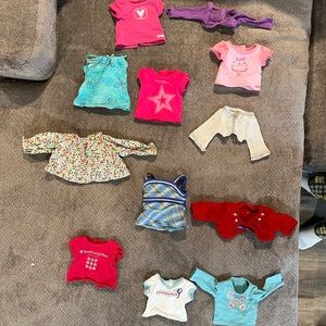 American Girl Doll shirt bundle